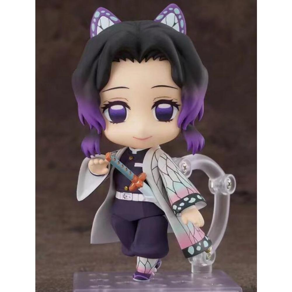 Demon Slayer Character Kochou Shinobu Tokitou Muichirou Kanroji Mitsuri Nezuko Tanjiro Cute BJD Figure Model Toys 10cm