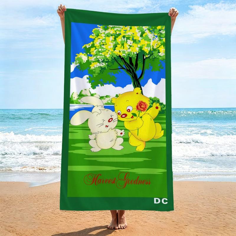 Ultra Absorbent Quick Dry Microfiber Beach Towel Pool Swim Spa Travel Lightweight Bath 70x140cm