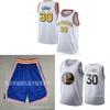 Stephen Curry 30 Basketball Jersey With Embroidered Design For Warriors Fans