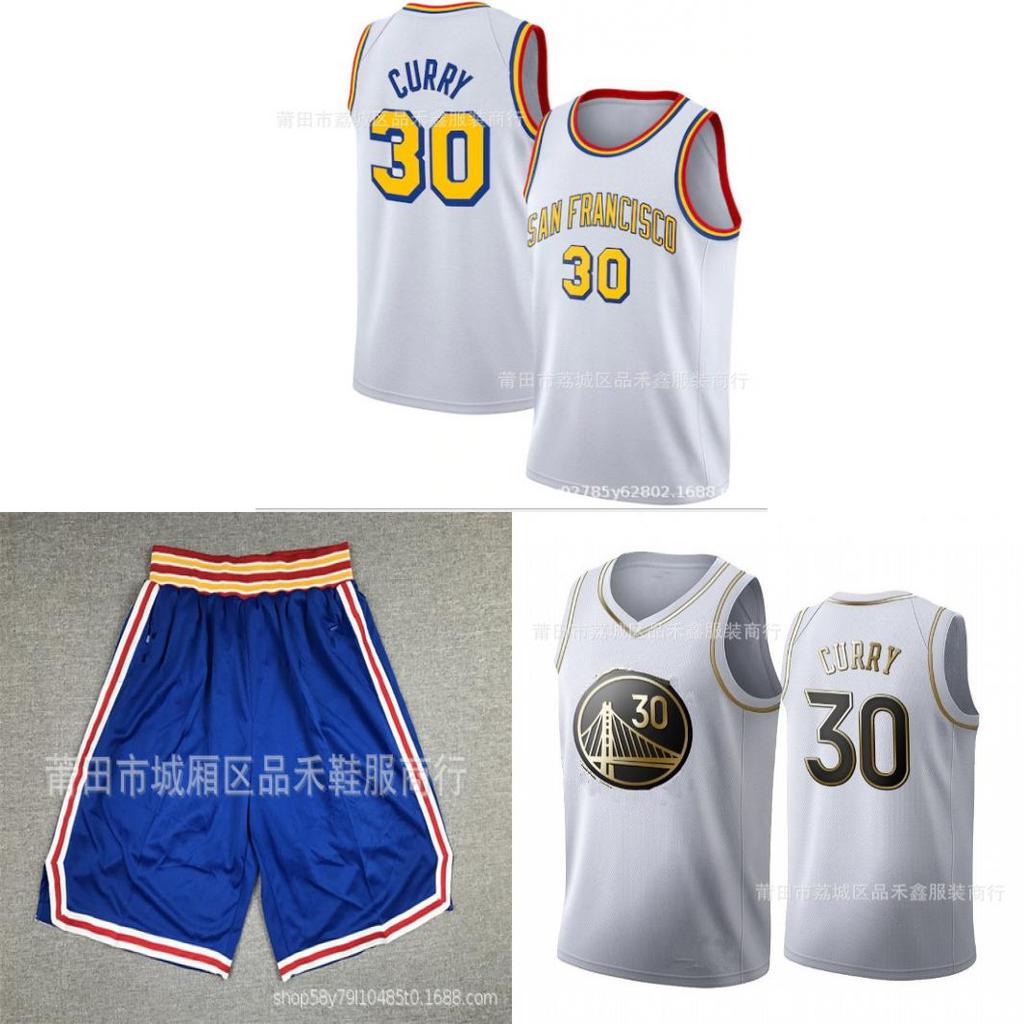 Stephen Curry 30 Basketball Jersey With Embroidered Design For Warriors Fans