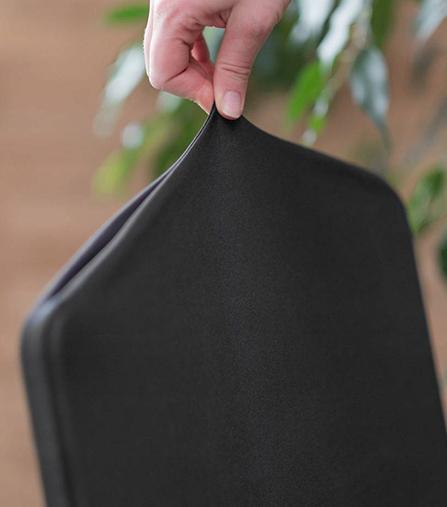 Cover For Sloping Chair Xxl Smooth Black