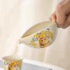 Plant Ash Huanxi Han Cat Justice Cup Single Ceramic Women'S Tea Water Separator Kung Fu Tea Ceremony Tea Set Spare Parts