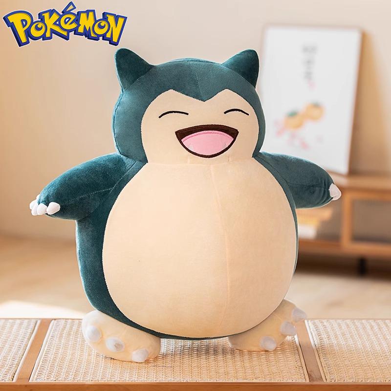 3050Cm Big Size  Snorlax Plushies Cartoon Anime Plush Soft Doll Pillow Kawaii Stuffed Plushie Ornament Festival Gifts