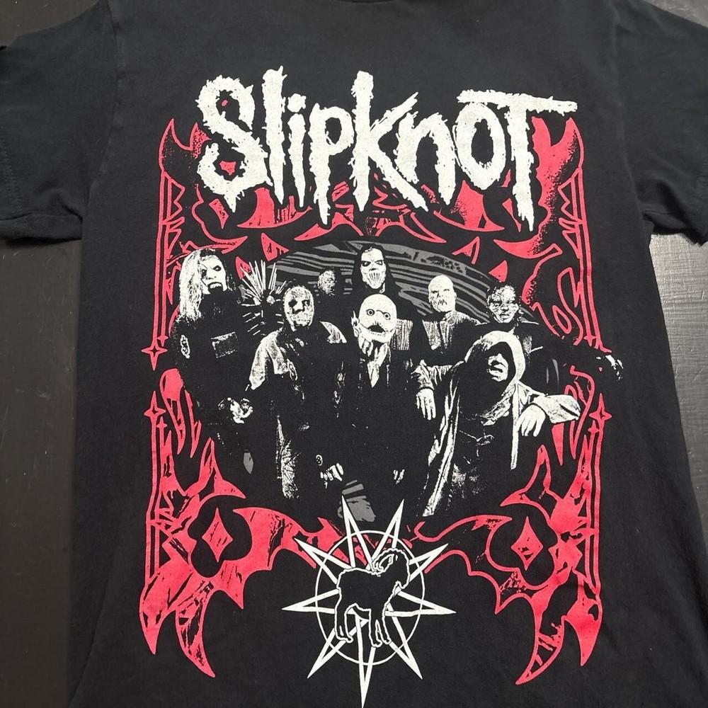 Футболка Slipknot 2024 футболка группы Концертный Полный Размер от S до 5XL IM0622 Унисекс Футболка XXXL
