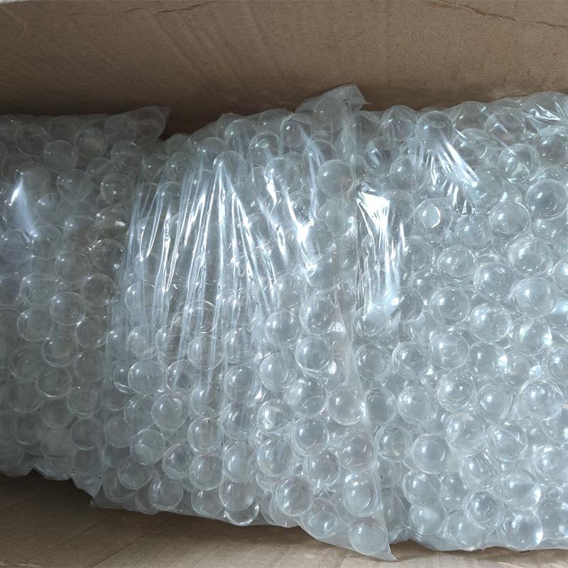 Transparente Kristallkugel-Ornamente für Magic Town House, Fotografie und Dekoration – Leuchtperlen und Requisiten aus massivem Glas