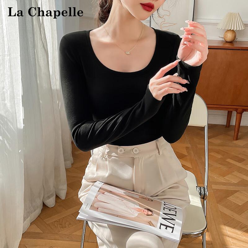 

La Chapelle Women s Slim-Fit Long Sleeve Base Layer T-Shirt M
