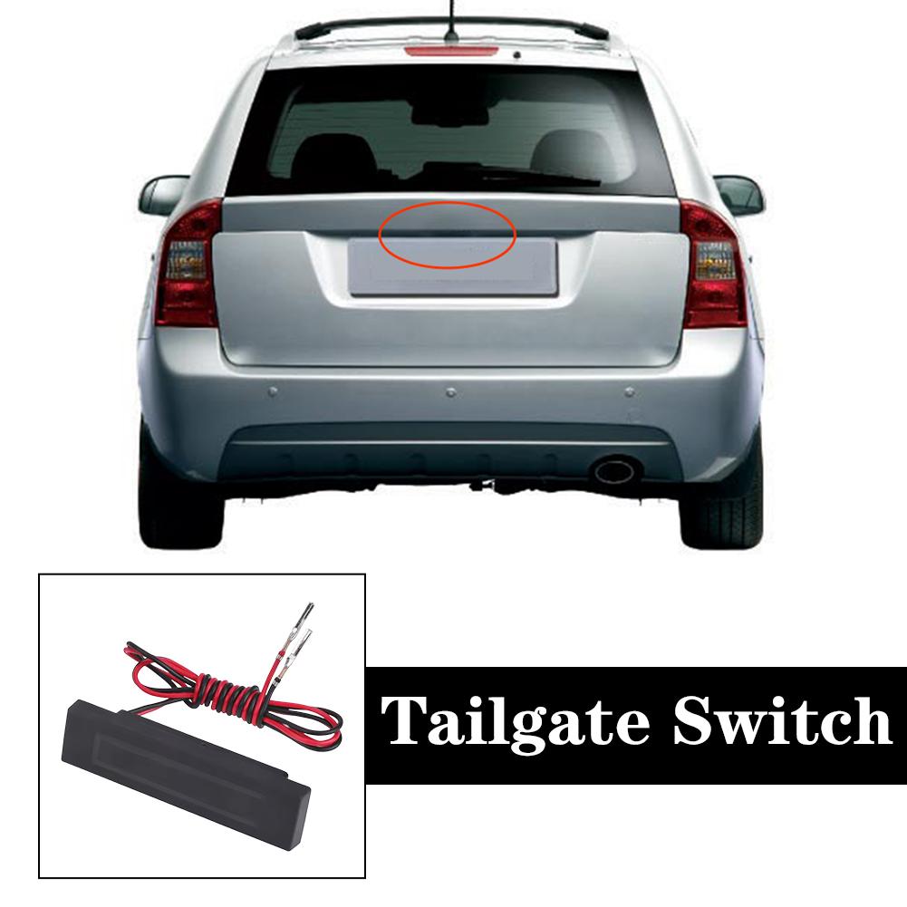 1pcs Rear Trunk Lock Boot Release Switch Opening Button ABS 81260A4000 Tailgate Switch for KIA Carens Carnival 2013-2017 Re Y1U1