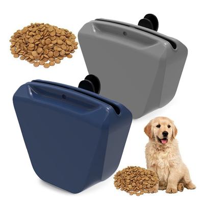 Dog Treat Bag Silicone Dog Treat Pouch with Magnetic Closure Large Capacity Portable Pet Training Bag Pet Supplies