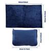 Warm Travel Pillow and Blanket Set Foldable Soft Throw Pillow Multifunctional Nap Quilt  Camping