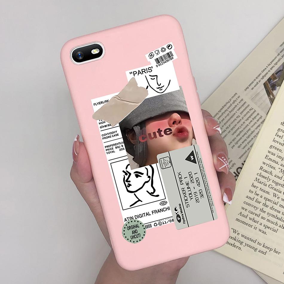 For OPPO A1K Phone Case Daisy Flower Heart Cover Silicone Soft Coque For oppo a1k RMX1941 A1K A1 k Oppo Realme C2 RealmeC2 Funda