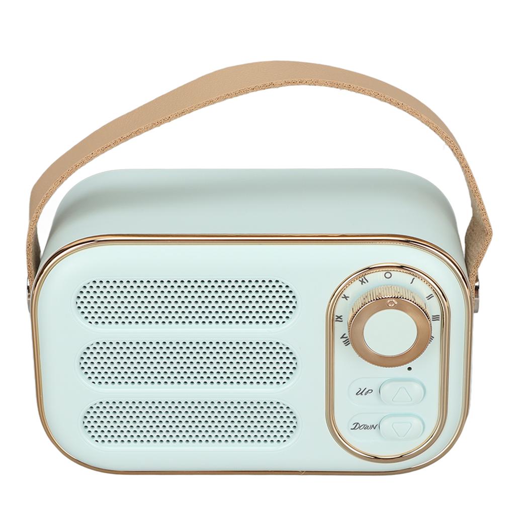 Bluetooth Speaker Stereo HiFi Sound USB Charging Retro Portable Wireless Speaker for Home Travel