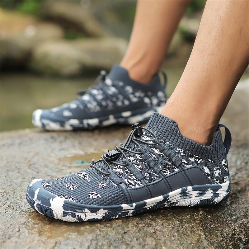 Herren-/Damen-Flying-Weave-Upstream-Fitness-Watschuhe Schwimmschuhe Sport Amphibisch Schnittfest Strandschuhe