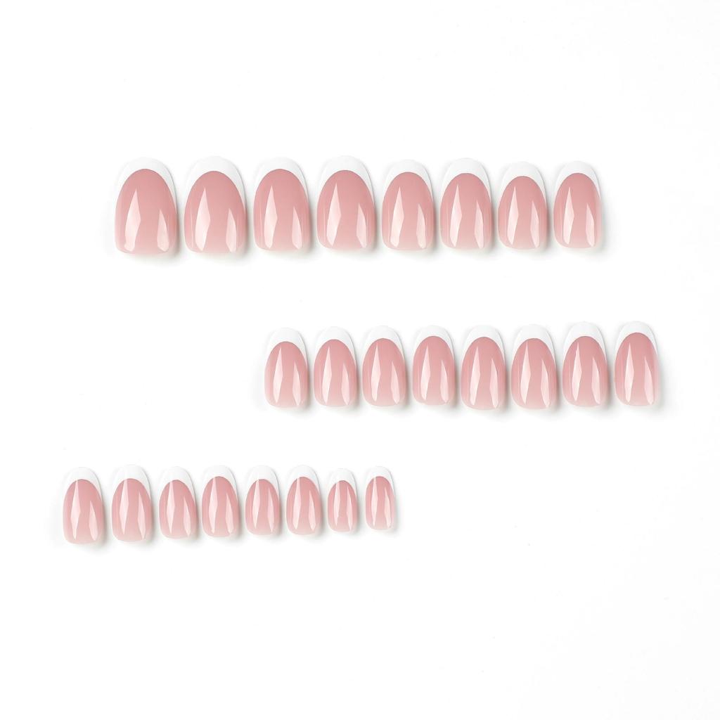 White French Nail Patches - Easy Nail Art