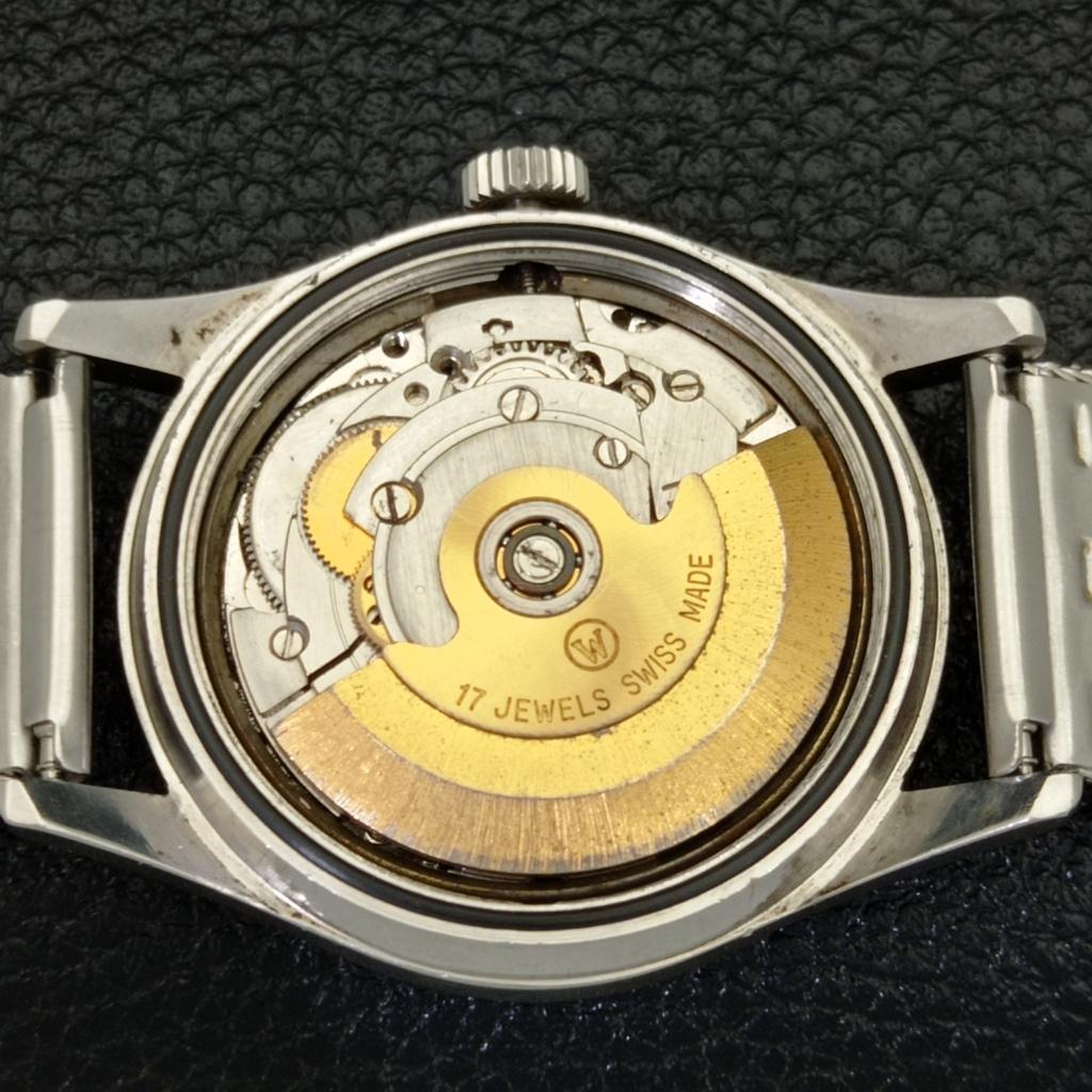 Gebrauchte automatische West End Watch Co. Schweizer Herrenuhr mit weißem Zifferblatt A432191-2