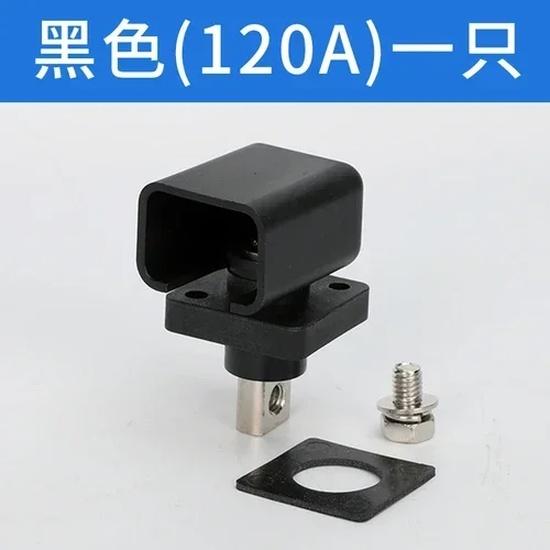 500A Square Copper Lithium Battery Energy Storage Terminal Connector 120/200/300A Wall Penetrating Screw Type Terminals Block