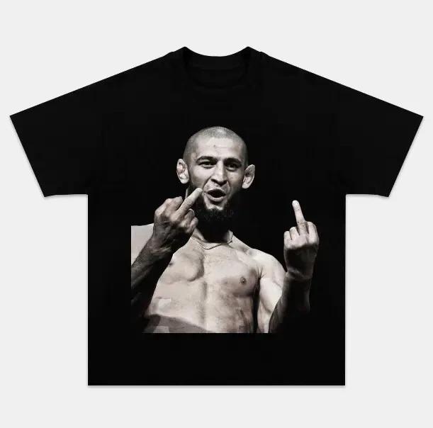 COMBATWEAR KHAMZAT CHIMAEV TEE, Unisex Boxing Shirt, Graphic Tees T-Shirt XXXXL