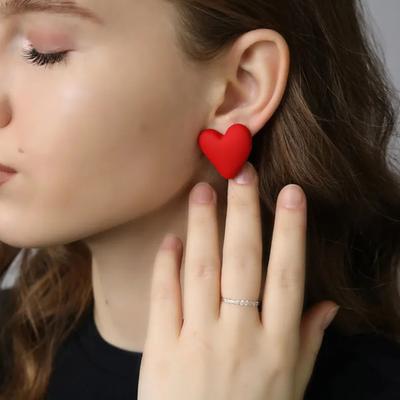 Love Qixi Valentine's Day Earrings Earrings  Fashion Acrylic Ear Jewelry Women