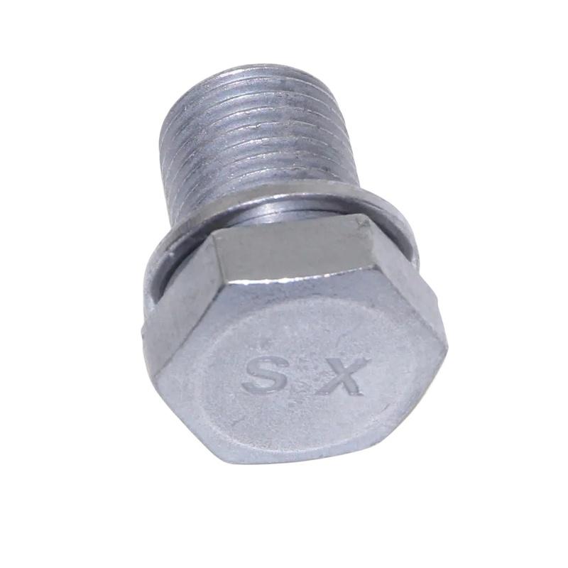 1Pcs OEM For A3 A4 A6 TT VW Beetle Golf Eos Oil Drain Plug Bolt with Gasket N90813202 N91101401 N-908-132-02