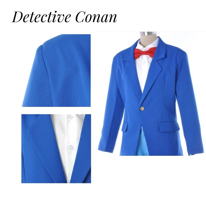 Lawlay Anime Detective Conan Cosplay Costume For Halloween And Comic Con