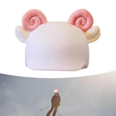 Ski Helmet Cover Decoration Skiing Supplies Cute Soft Lightweight Snowboard for