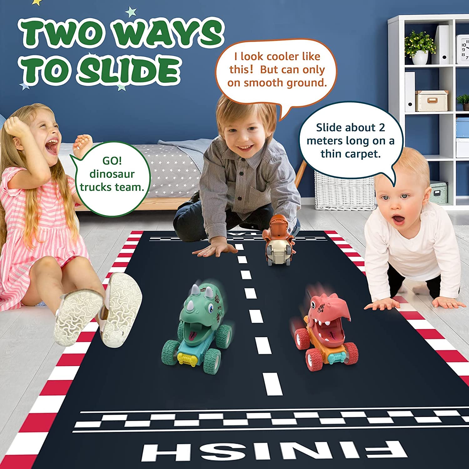 3 шт. игрушки-динозавры — фото 5