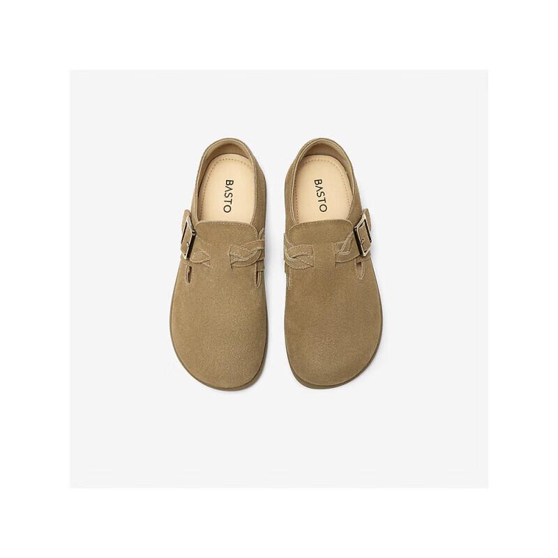 Bestore Women's Retro Casual Flat Mules BG276AA5