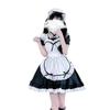 Japanese Rakuten Anime Classic Black Maid Outfit Soft Girl Sweet Cute Maid Uniform Seductive Cosplay