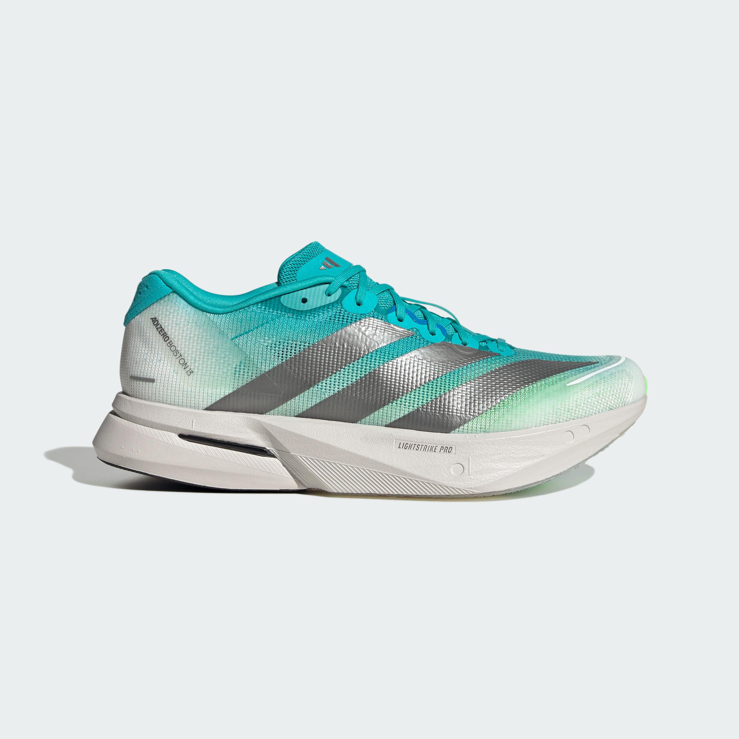 Adidas Adizero Boston 13 Running Shoes Men s Clear Water Green/Bright 39