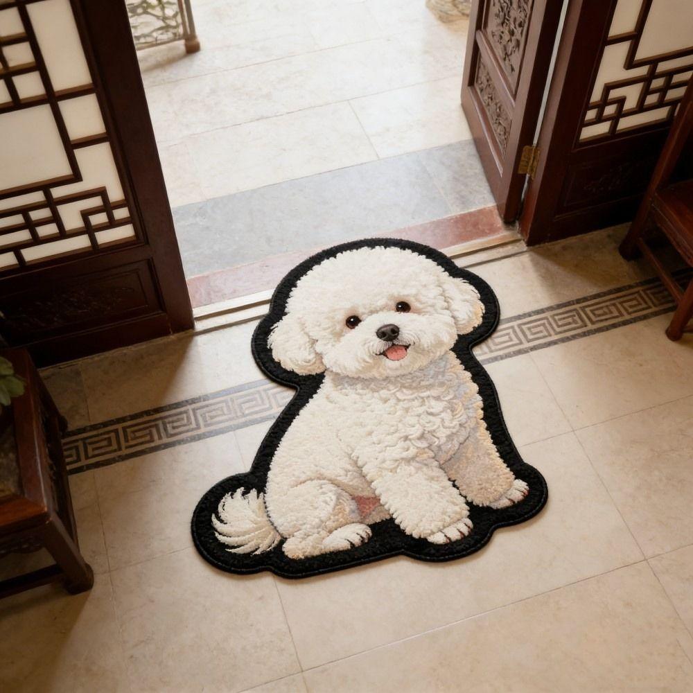 Non-slip Animal Doormat Special-shaped Room Floor Rug New Cat Dog Carpet  Bedroom Living Room Decor