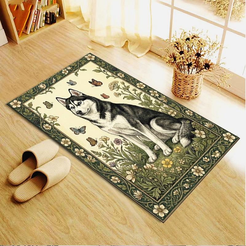 2025 New Husky Dog Carpet Rug for Living Room Bedroom Home Sofa Decoration,Kids Play Non-slip Floor Mat64