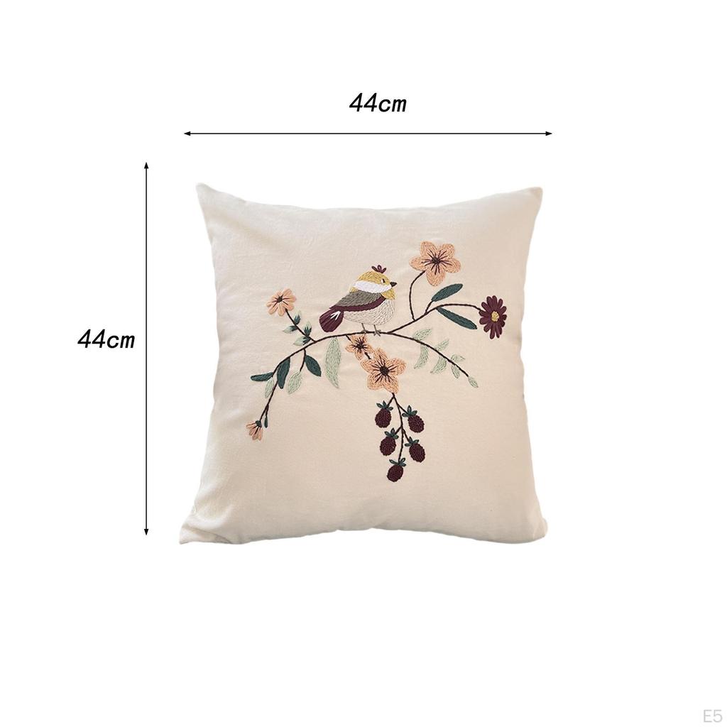 Cross Stitch Pillow Kits for Bedroom Decor DIY Sewing Supplies Unfinished Gift Option Adults