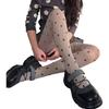 Fashionable Black Dot Pantyhose Soft Nylon Stockings Breathable And Practical Hosiery For Office Outfits
