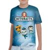 The Octonauts New Style Fun Casual and Fashionable Tee 3D Printing Children T-shirt Comic Kids Summer Boys/girls O-neck Soft Tees Anime Shirt Cute Top
