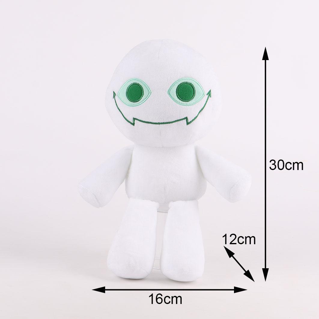 Новая игра Slap Battles Slapping Battle периферийная плюшевая игрушка кукла Боб 30cm0.13kg белый