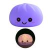 Cute Led Night Light Dumpling Silicone Nightlights For Bedroom Decoration Kids Birthday Gift