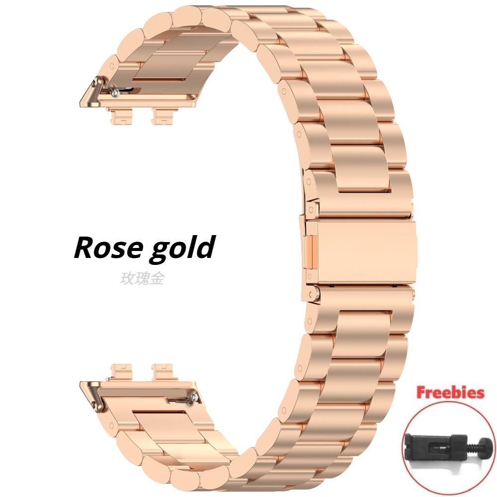 New Stainlss Steel Strap For Huawei Band 11/11Pro Women MenMetal Watch Bracelet For Huawei Band 8/9/10 Replacement Strap