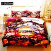 3D Printed Gintama Bedding Set Anime Gintoki Sakata Duvet Cover Double Twin Full Queen King Adult Boys Bedclothes Quilt Cover