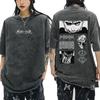 Soft Rapper Bad Bunny Vintage Washed Cotton T Shirts Debi Tirar Mas Fotos DTMF T-shirts  Clothing Fashion T-shirt Couples