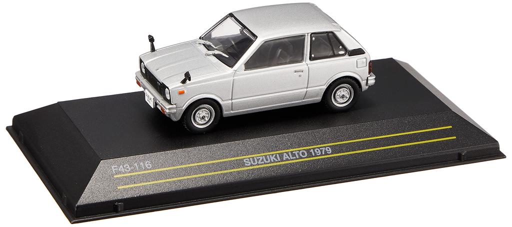 First43 Suzuki Alto 1979 Silver 143 Scale F43-116