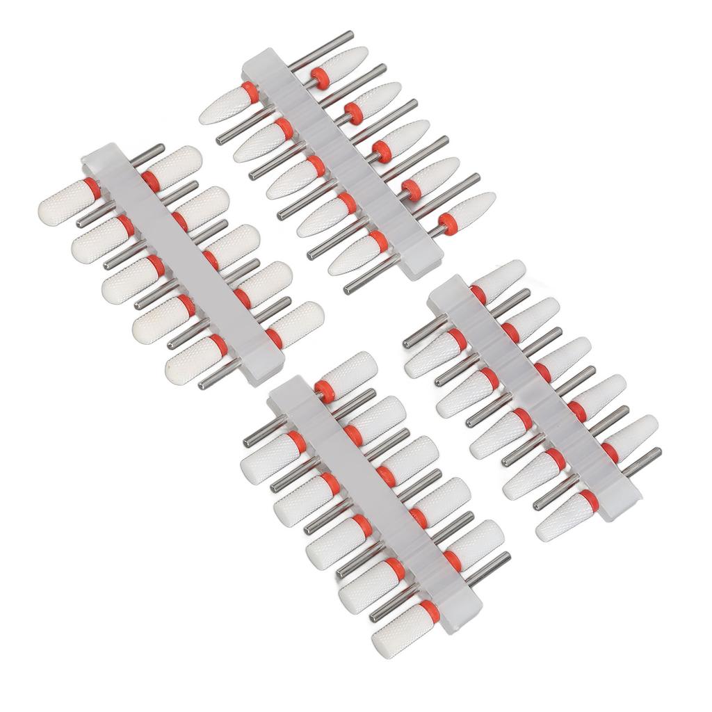 Nail Drill Bits Set Electric Nail Drill Bits Safety Manicure Remover Tools for Acrylic Gel Nails
