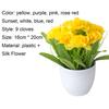 1 Set Artificial Plants Multi-use Handmade Plastic Artificial Plants Display for Garden