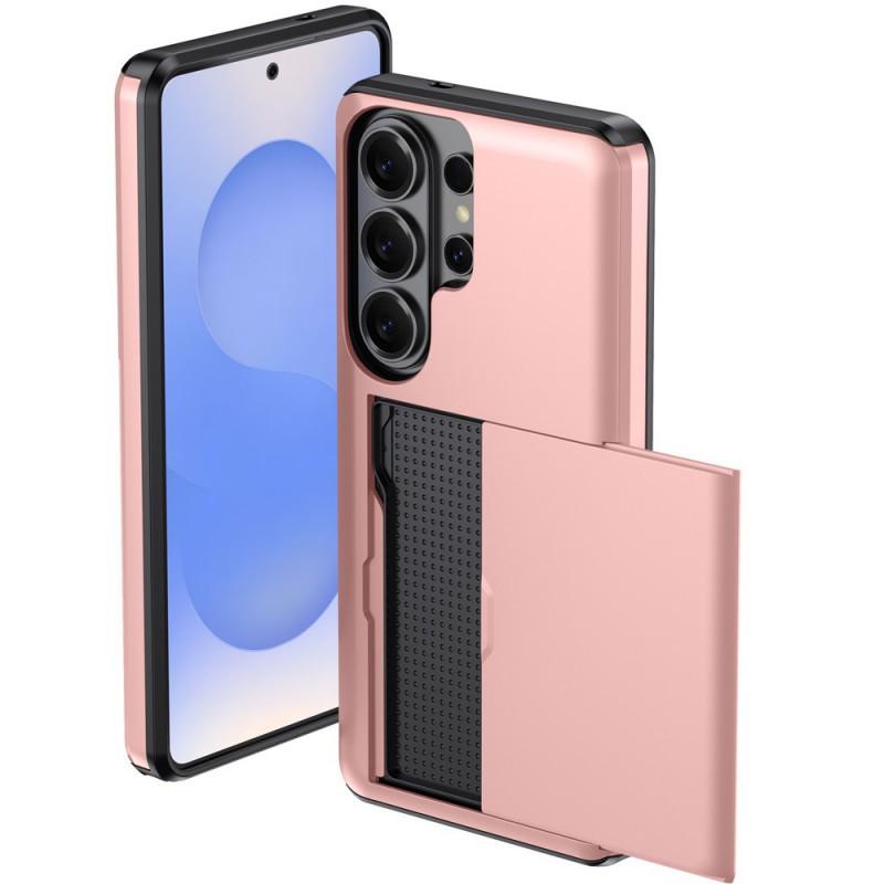 Suitable S26Ultra Phone Case S25FE Slide Card Wallet Slot A57/A37 Drop Resistance Protective Cover