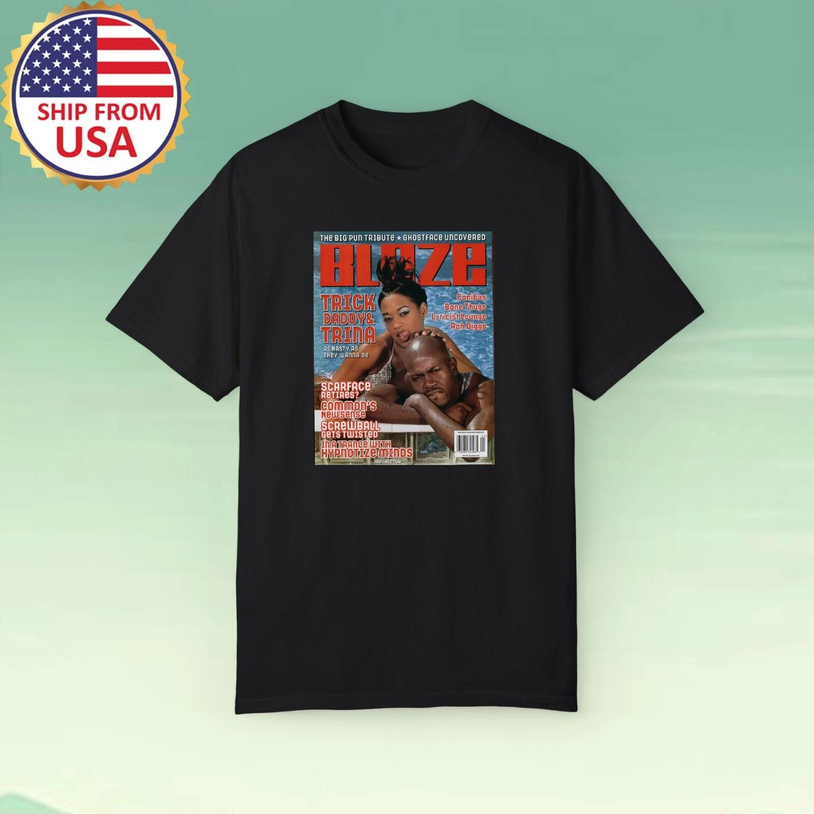 

Trina & Trick Daddy Blaze Men s Black Size S-5XL 2XL