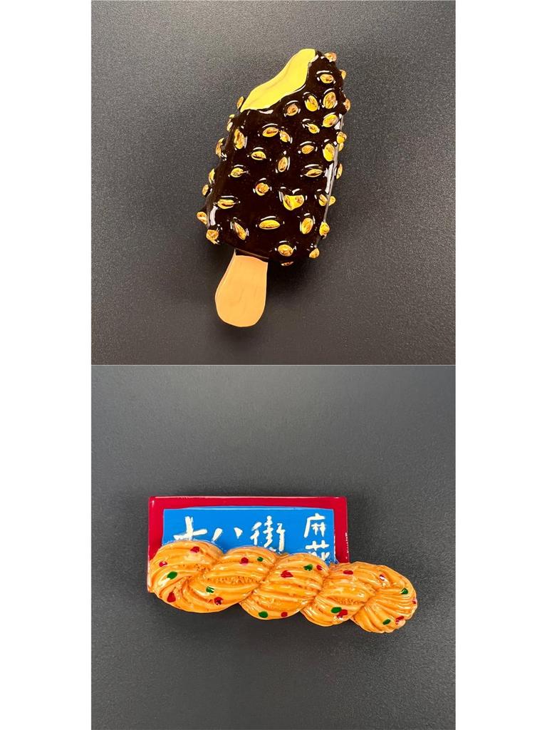 Magnet de Frigider Jucărie Alimentară Stereoscopică 3D - Autocolant Magnetic Decorativ Creativ