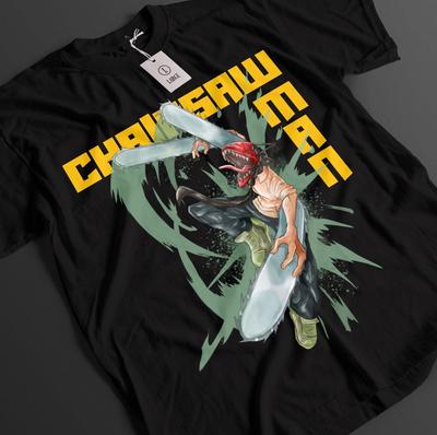 Camiseta Chainsaw Man Denji Camiseta Makima Camiseta Aki Asa Anime Power Camiseta Unisex