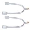 Western Cowboy Spur with Copper Rowel Zinc Alloy Horse Boot Spur Decoration Mens Roping Spur Horse Riding Accessories