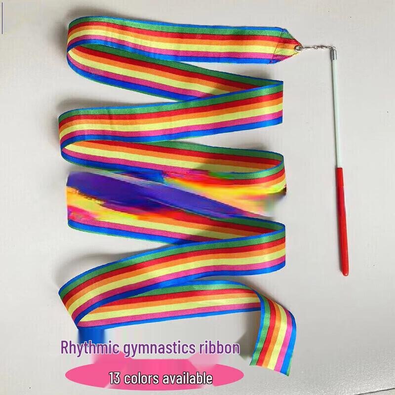 WEZHO Children's Rhythmic Gymnastics Dance Ribbon