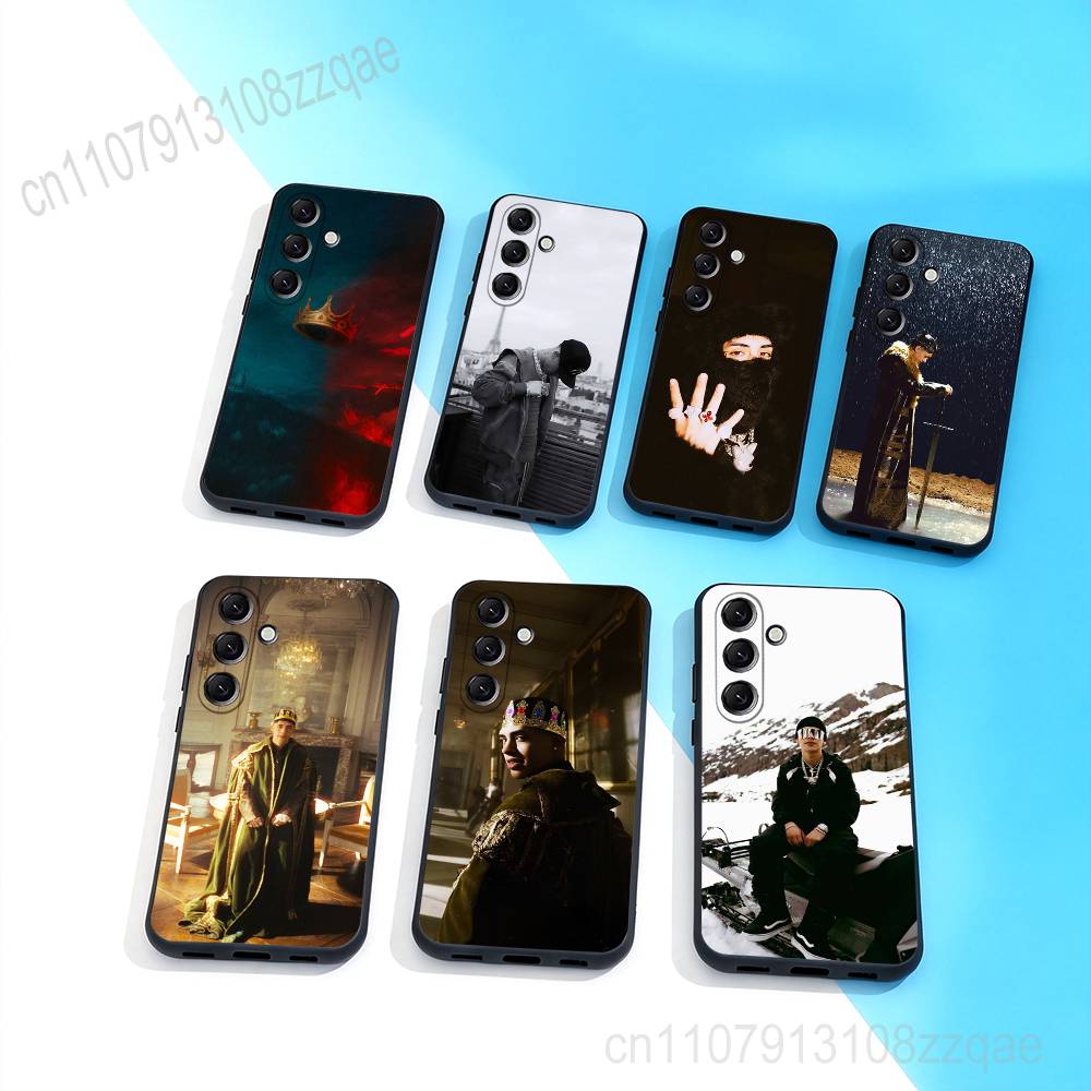 C-Cris Mj Apocalipsis cool Phone Case For Samsung Galaxy A 73,72,51,53,52,71,22,5G,Note,J7,8,9 Soft Precise Hole Black Cover
