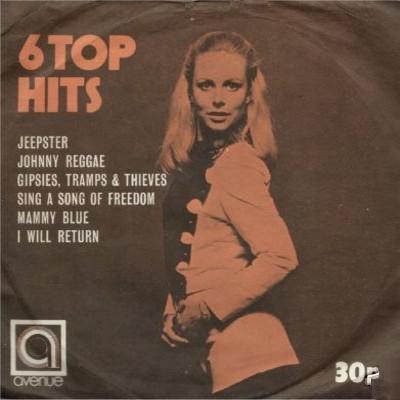 

7inch Record ALAN CADDY ORCHESTRA SINGERS 6 Top Hits NUE164 Avenue 1972 UK Pop Used