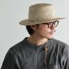 [Reck Hatter] Gama Blade Cancan Hat, Straw Hat, Hat, Straw Hat, Spring, Summer, Autumn, Men's GAMA BOATER HAT RH-215, Beige, M